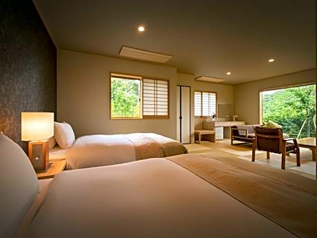 Superior Room with Tatami Area and Open-Air Bath - Ocean View - Annex