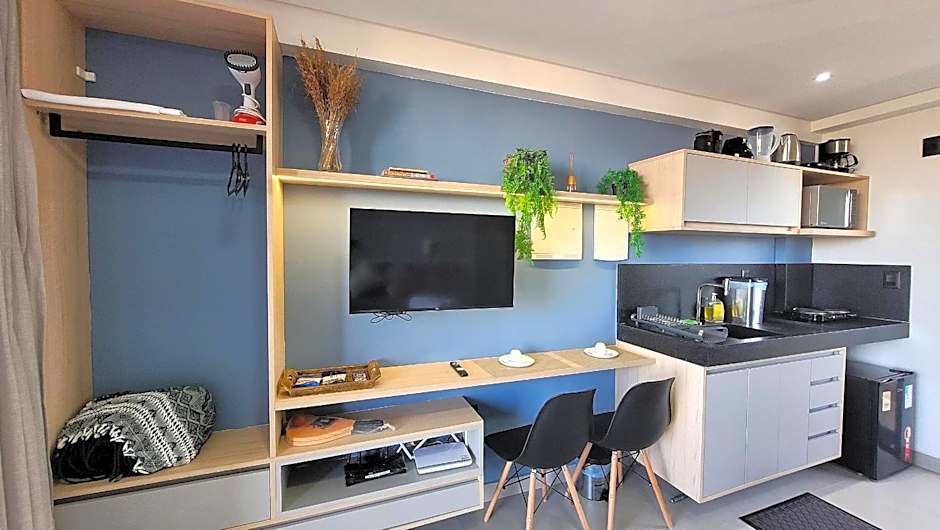 Studio with Balcony and Sea View