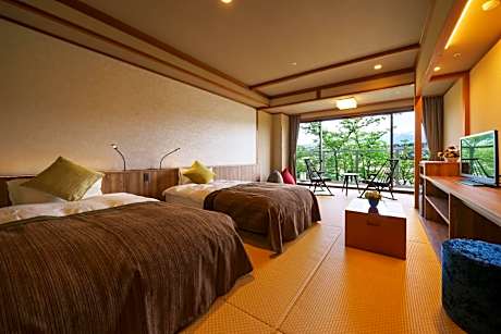 Twin Room with Mountain View