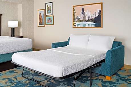 King Room with Sofa Bed and Study - Non-Smoking