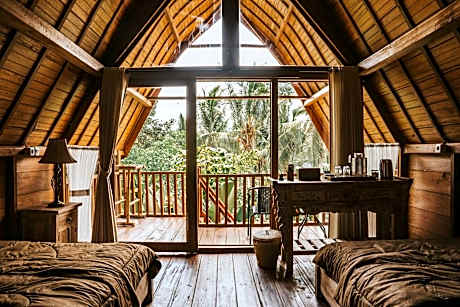 Lumbung Lodge Twin/Queen Garden View with Free Scheduled Yoga Class (on Saturday)