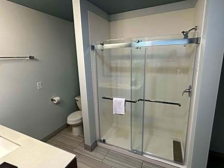 Suite King Bed Mobility Access Comm Assist Roll Shower Sofabed For 1 MicrowaveFridge NSMK Breakfast