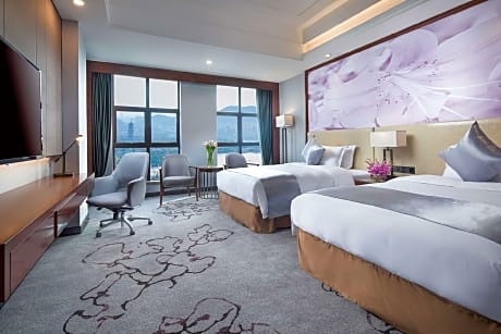 2 Double Beds, Deluxe Room, Smoking