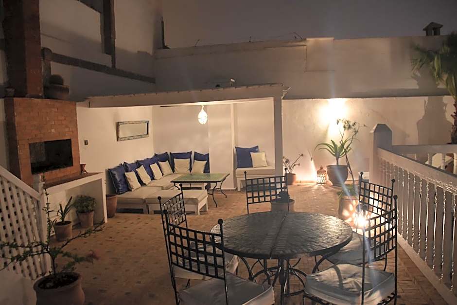 RIAD DAR ASSALAMA Terrasse Vue Mer