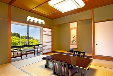 Japanese-Style Superior 10-tatami mat with Teppan Yaki Dinner - River View 