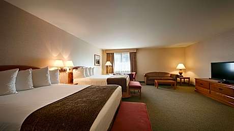 SUITE-1 KING BED,NSMK,SOFABED,OVERSIZED RM,MICRFG,HI SPD,FULL BREAKFAST