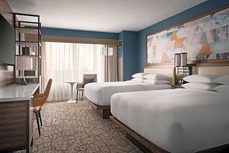 Guest Room with Two Double Beds