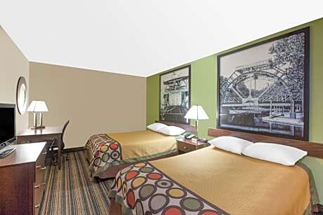 Deluxe Double Room with Two Double Beds - Non-Smoking