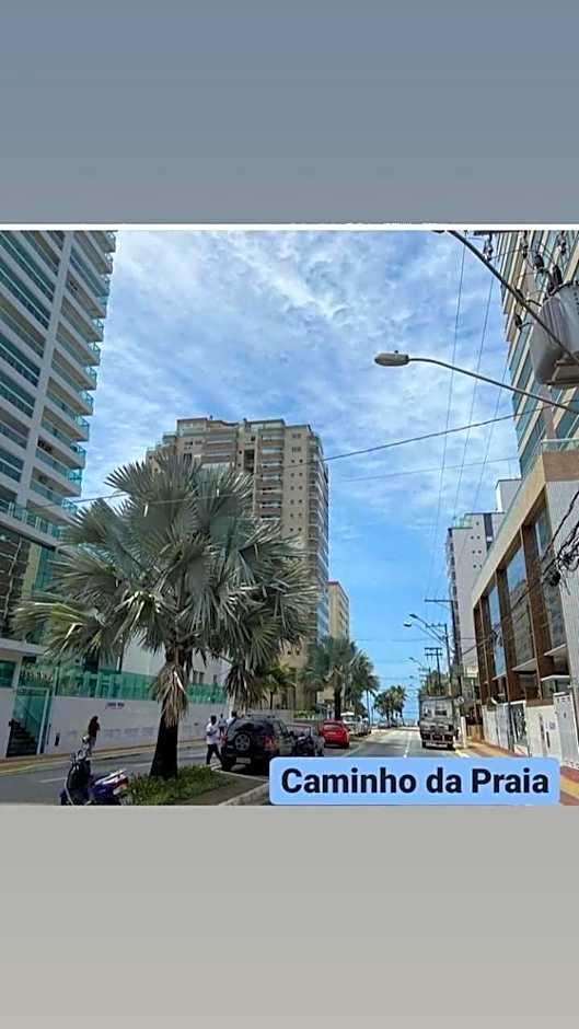 Apto150 m praia, Wi-Fi, 6pessoas