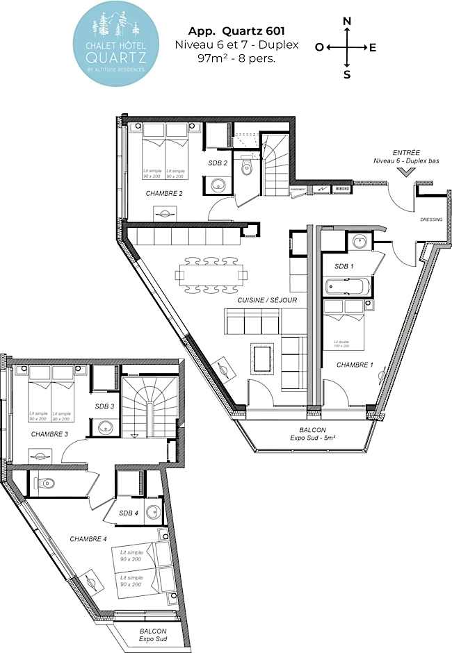 Chalet Hôtel Quartz