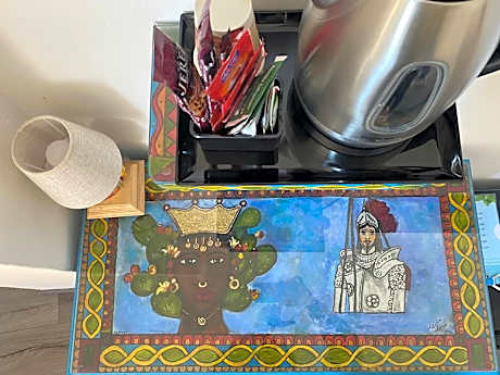 Double Room with Balcony and Side Sea View