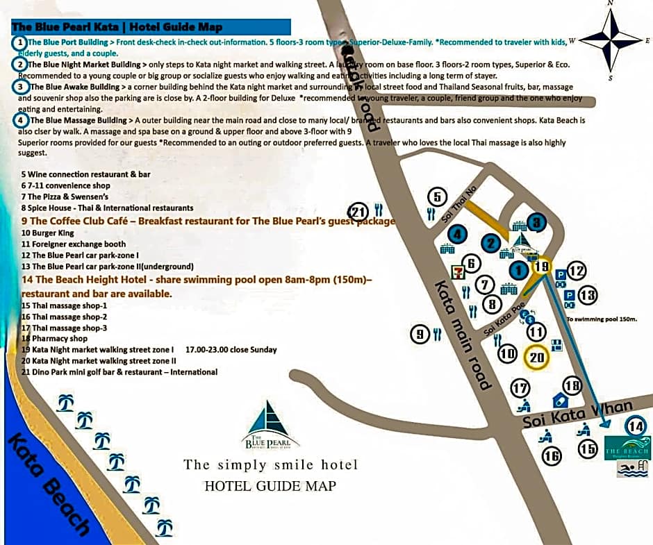 The Blue Pearl Kata Hotel