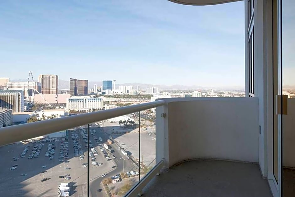 True 1BR Balcony Suite with Strip View at MGM Signature