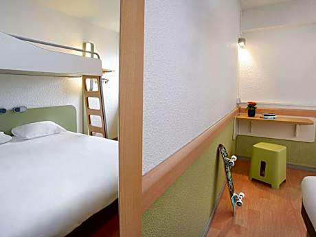 Triple Room with One Double Bed and One Bunk Bed