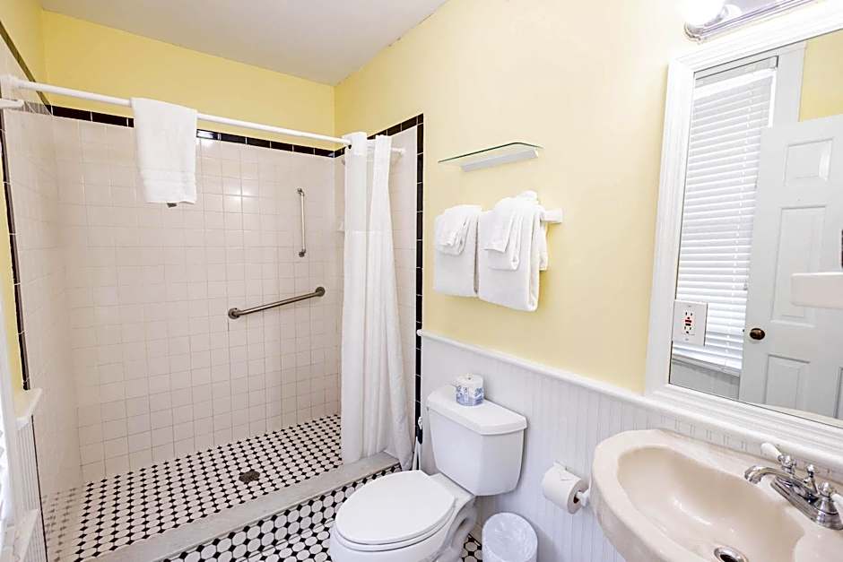 Deluxe Queen at the Curry Mansion - Parking & Heated Pool!