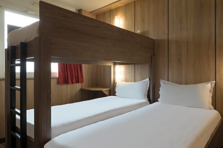 Triple Room with Three Single Beds