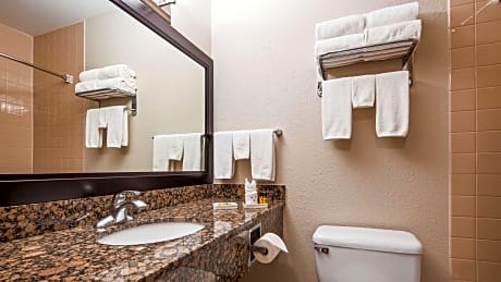 SUITE-1 QUEEN BED,NSMK,SEP LVNG AREA,SOFABED,MICRFRG,HISPD,FULL BREAKFAST