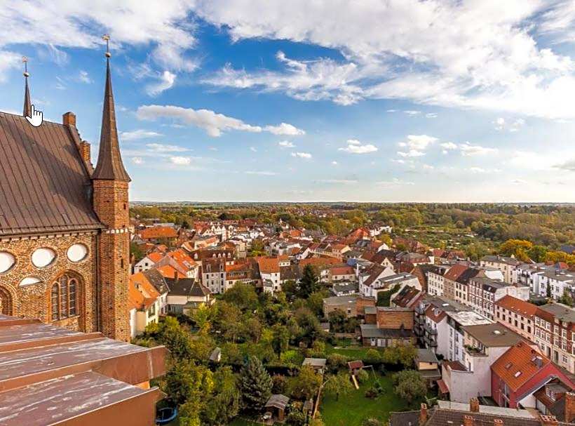 Appartment im Ohlerich Speicher in Wismar mit Stadt -und Meerblick