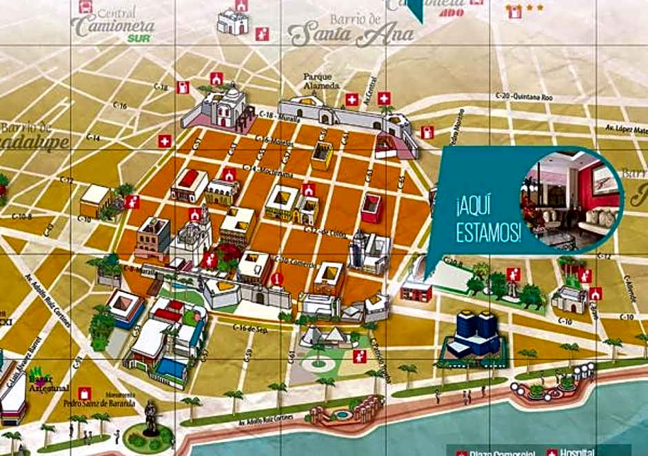 Hotel del Paseo Campeche