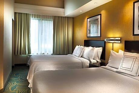 Double Suite with Two Double Beds and Sofa Bed
