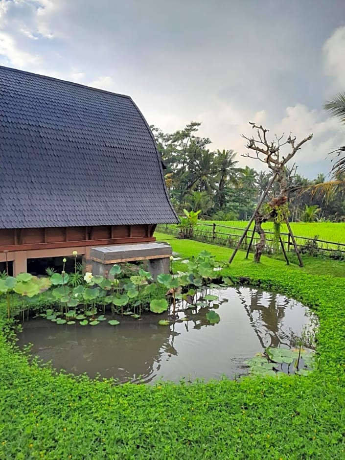 Pondok Gandalangu Ubud-Dikelilingi Hamparan Sawah