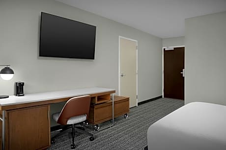 King Room with Sofa Bed - Mobility Accessible with Roll-in Shower