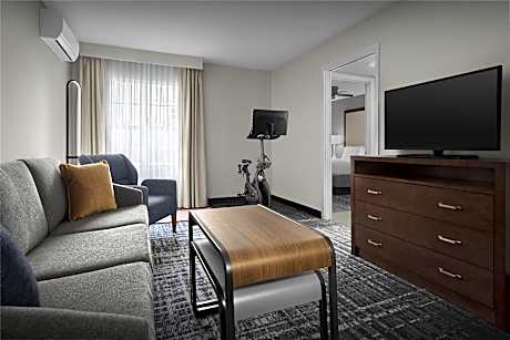 1 King Bedroom With Peloton Bike