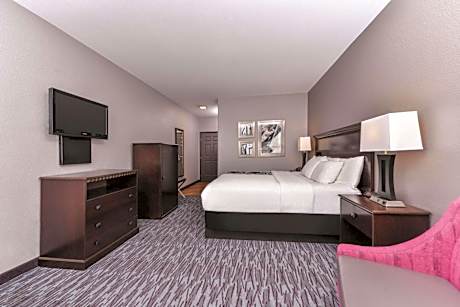 King Room with Roll-In Shower - Mobility/Hearing Accessible - Non-Smoking