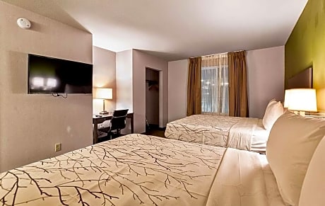 Suite-2 Queen Beds - Non-Smoking, Sofabed, 2 Flat Screen Tvs, Desk, Lounge Chair, Microwave And Refrigerator, Full Breakfast