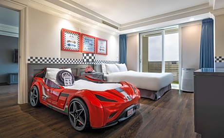 Kids Suite with Car Bed and Pool/Sauna Access for 2 Adults+1 Child (aged 13 and under)