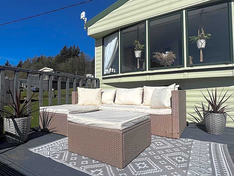 Jungle House no.26 at Three Lochs Holiday Park