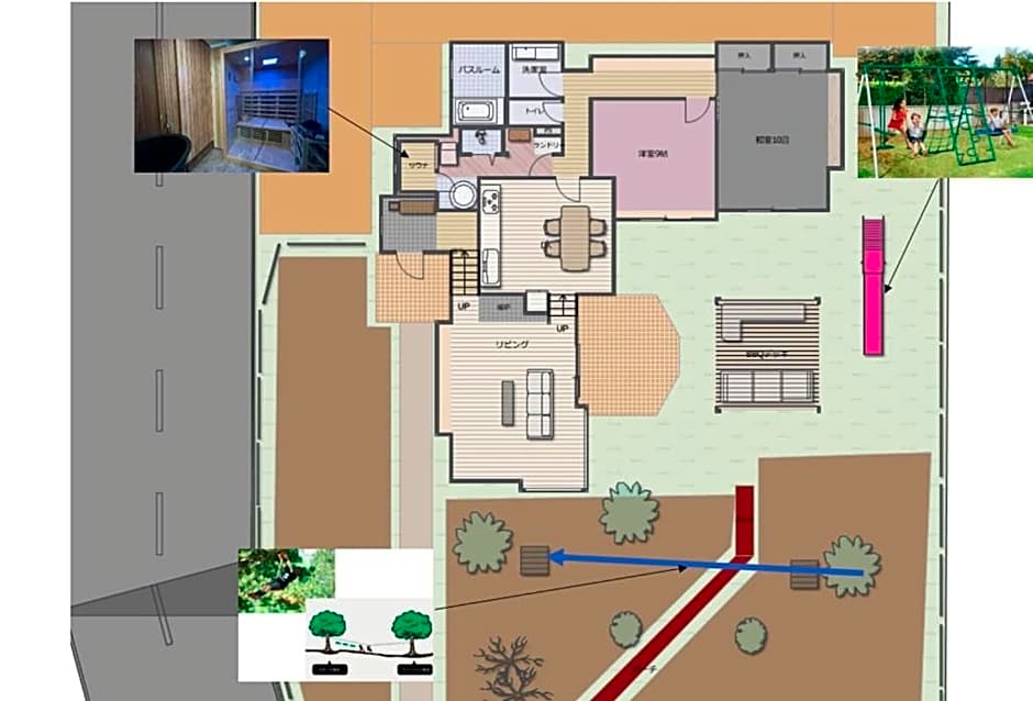 高原エール#サウナ #海に近い #温泉 #遊具 #雨でもバーベキュー #Wi-Fi