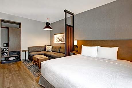 King Room with Sofa Bed and Roll-In Shower - Disability Access