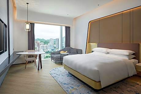 Club City View Room, Club lounge access, Guest room, 1 King