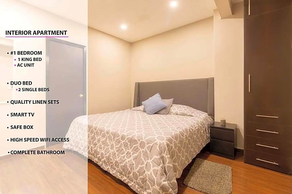 201 Nice Cozy AC Apt City Center Rooftop AC