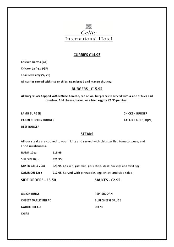 Celtic International Hotel