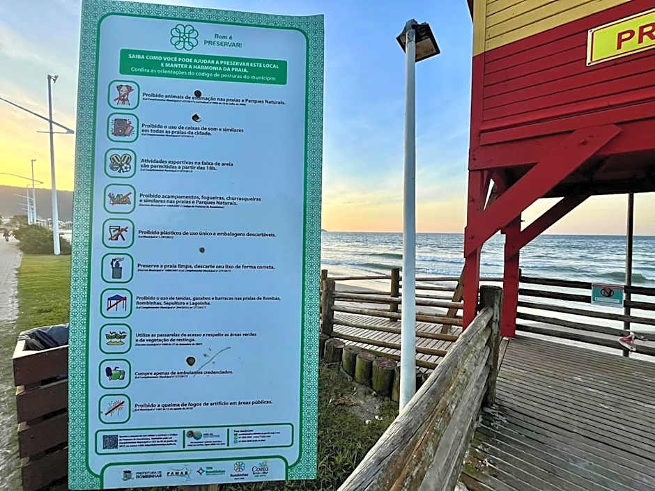 B119 - Apto para 06 pessoas perto do mar em Bombas