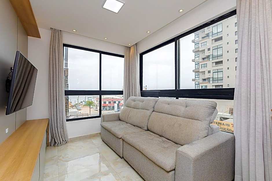 150m da praia em um fantástico edifício em Balneário Piçarras