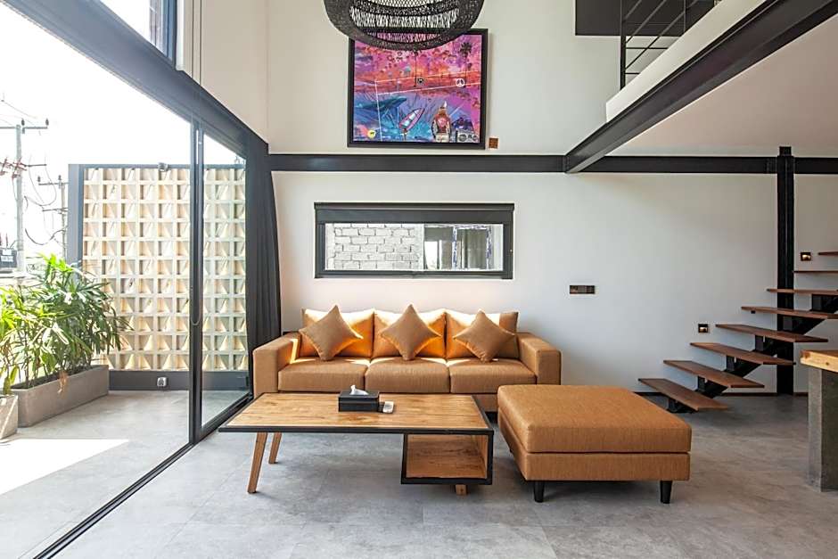 Modern Spacious Loft 200m From The Beach Canggu