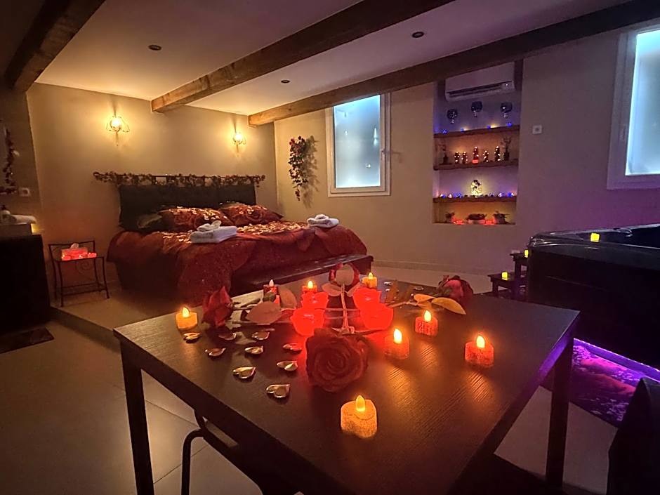 Le Cocon SPA Évasion Privée - jacuzzi -