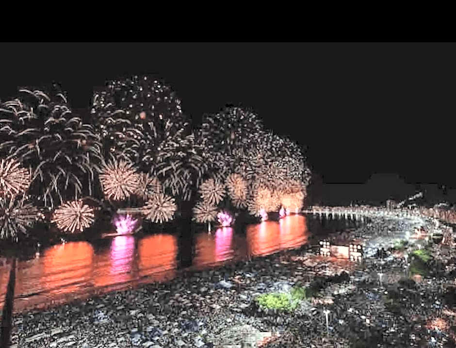 Vista deslumbrante para o mar em Copacabana!