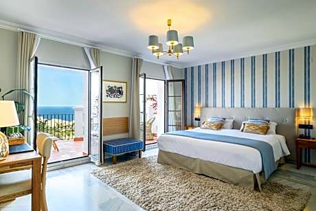 Double or Twin Room with Private Terrace and Sea View