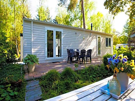Well-kept chalet in a holiday park, adjacent to the Hoge Veluwe National Park