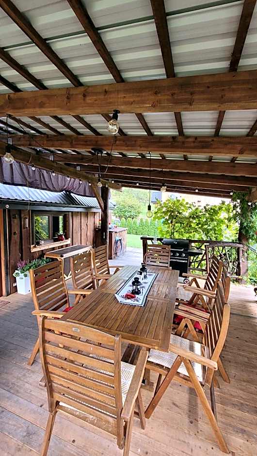 DOMEK NA GÓRACH z GORĄCĄ BALIĄ