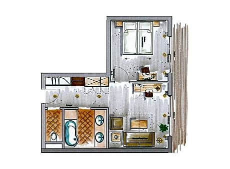 Suite with Balcony