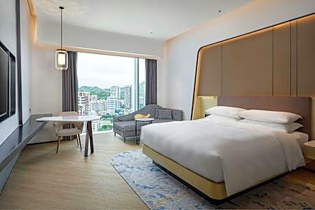 Club City View Room, Club lounge access, Guest room, 1 King