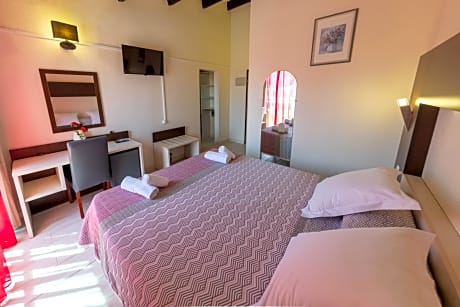 Family Room (2 Adults + 2 Children)  - heated swimming pool - free parking