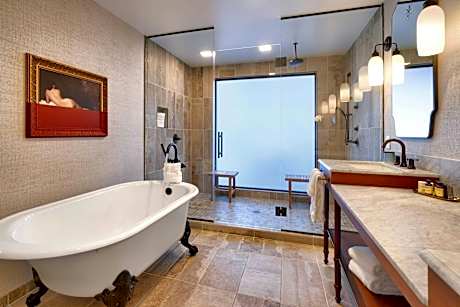 Executive King Terrace, 1 Bedroom Larger Suite, 1 King, Sofa Bed, City View, Corner Room