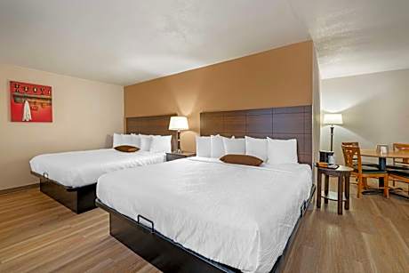 King Room with Two King Beds and Sofa Bed - Non-Smoking/Second Floor