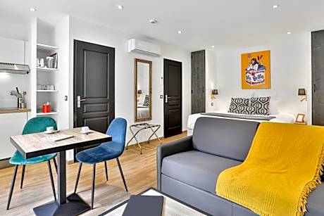 Studio with Pool View